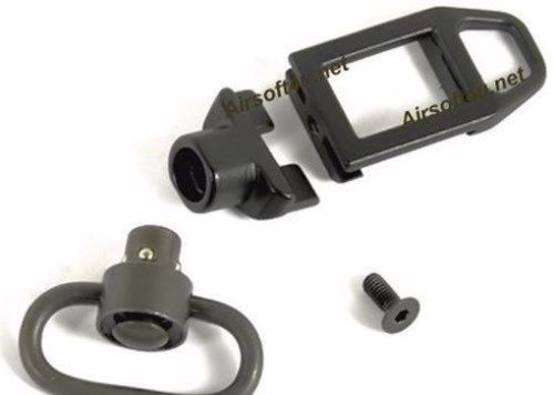 Low Profile Quick Release QD 1.25'' Sling Loop with mount BK